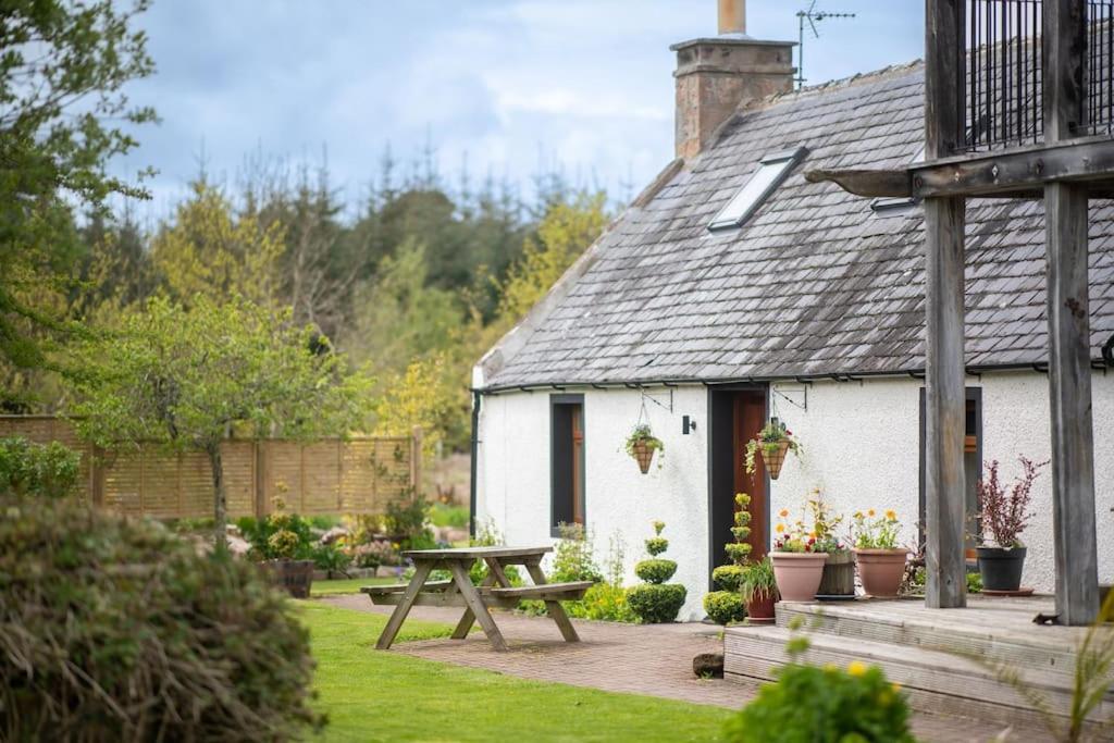 Cosy & Rustic Retreat - Woodland Cottage. Nairn Exteriör bild