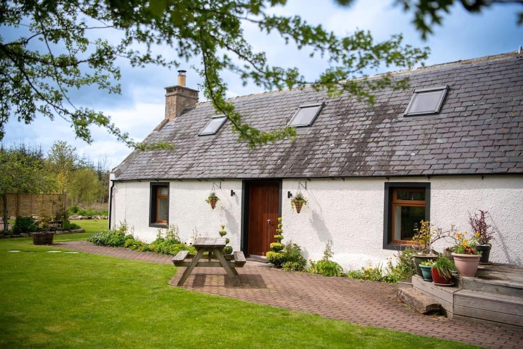 Cosy & Rustic Retreat - Woodland Cottage. Nairn Exteriör bild